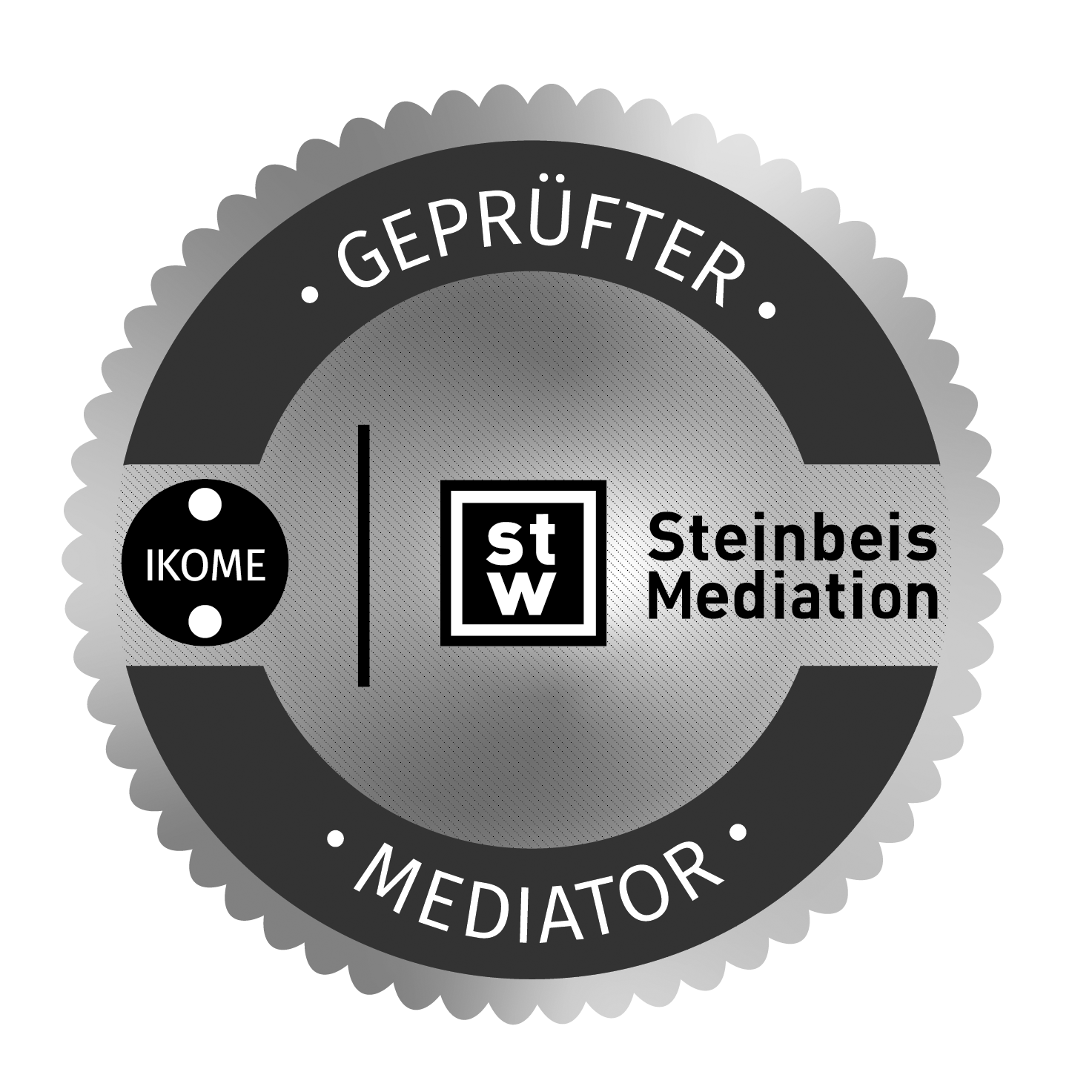 Siegel_Steinbeis_Mediator_grau