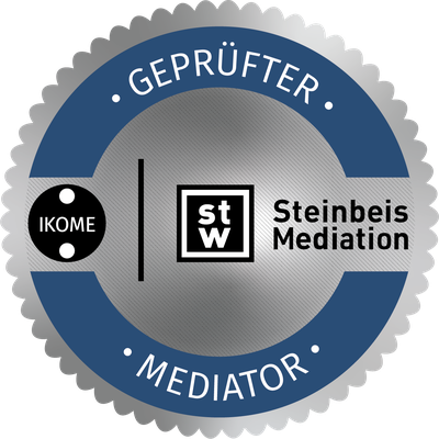 Siegel Geprüfter Mediator – IKOME · Steinbeis Mediation